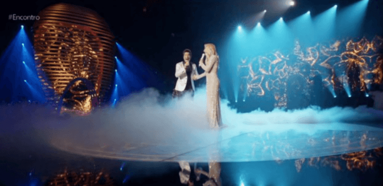 Eliana canta gospel com Daniel e fala em missão de levar a Palavra
